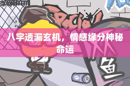 八字透漏玄机，情感缘分神秘命运