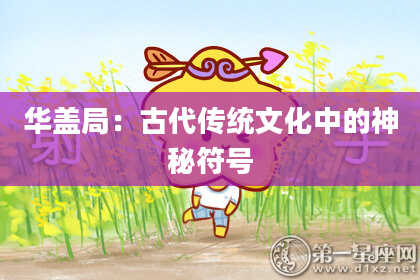 华盖局:古代传统文化中的神秘符号