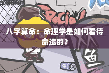 八字算命：命理学是如何看待命运的？