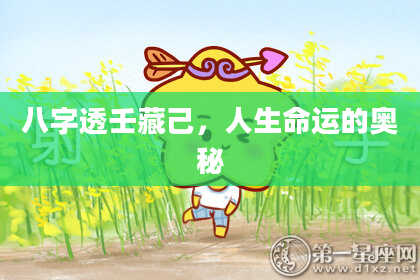 八字透壬藏己，人生命运的奥秘