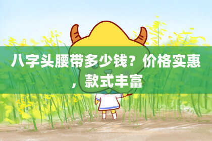 八字头腰带多少钱？价格实惠，款式丰富