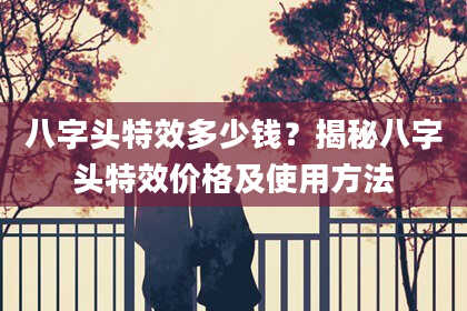 八字头特效多少钱？揭秘八字头特效价格及使用方法