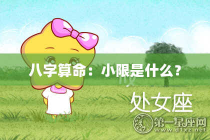 八字算命：小限是什么？