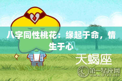 八字同性桃花：缘起于命，情生于心