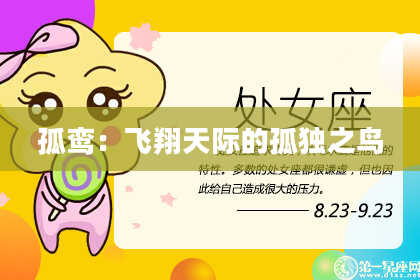 孤鸾：飞翔天际的孤独之鸟