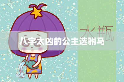 八字太凶的公主选驸马