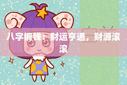 八字铜钱：财运亨通，财源滚滚