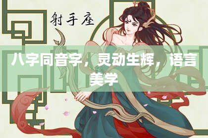 八字同音字，灵动生辉，语言美学