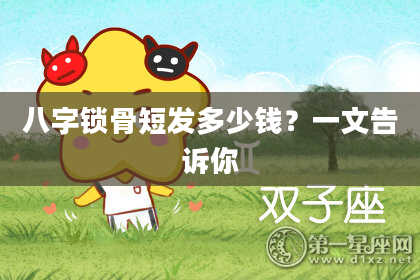 八字锁骨短发多少钱?一文告诉你
