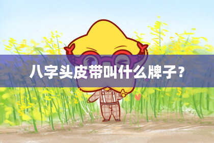 八字头皮带叫什么牌子？