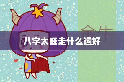 八字太旺走什么运好