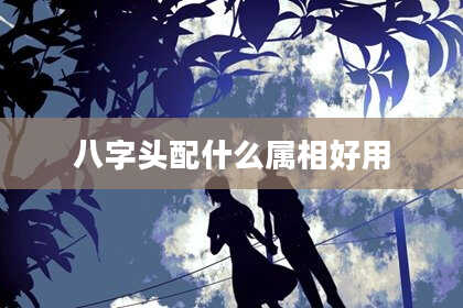 八字头配什么属相好用