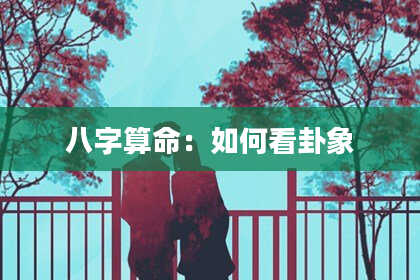 八字算命：如何看卦象