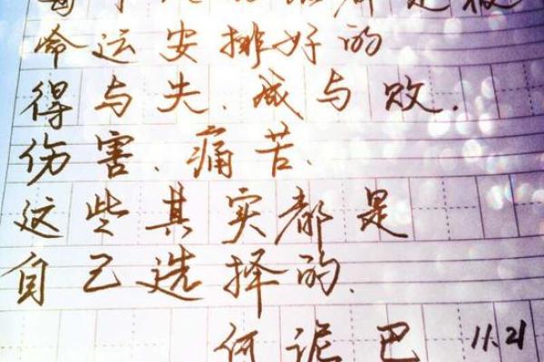 命字的奇妙：探寻生命中的命运与选择之道