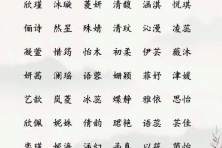 木命女孩如何起名字：为她的未来注入生命与活力的灵动之名