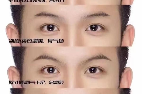 男人的八字眉的命运象征与性格分析