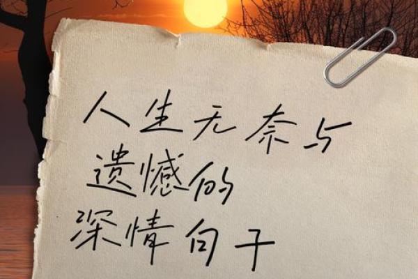 可惜之命：人生中的那些无奈与遗憾