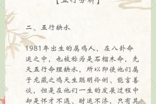 九月初六出生的属鸡命格解析：把握命运的钥匙