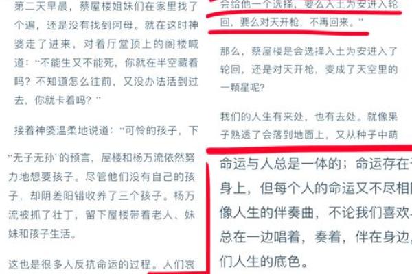命里无子的人的命运与人生选择探讨