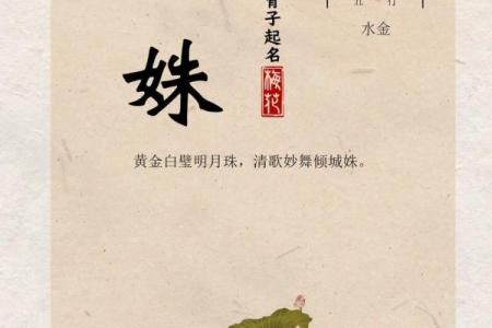 命里缺金的女孩：取名字的智慧与艺术